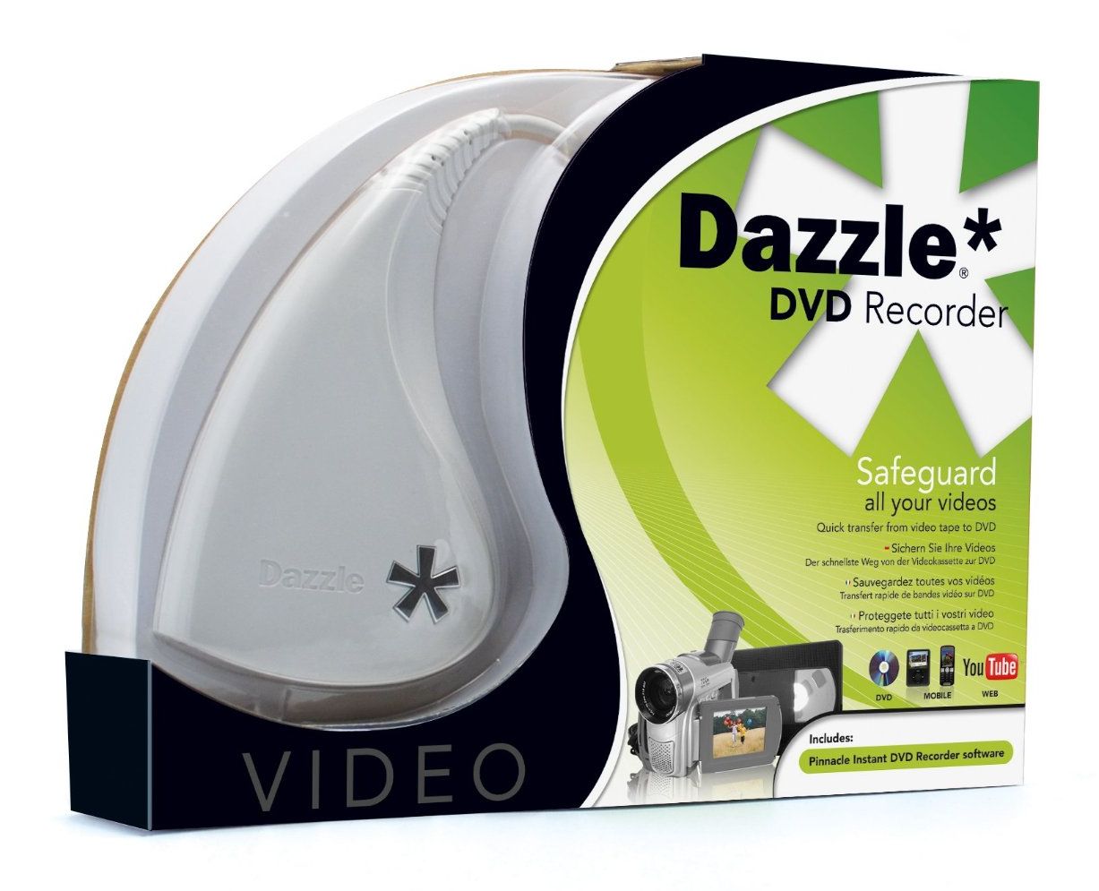 Pinnacle dazzle dvc 100 software